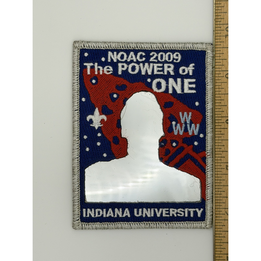 NOAC 2009 The Power of One Indiana University Scout Patch